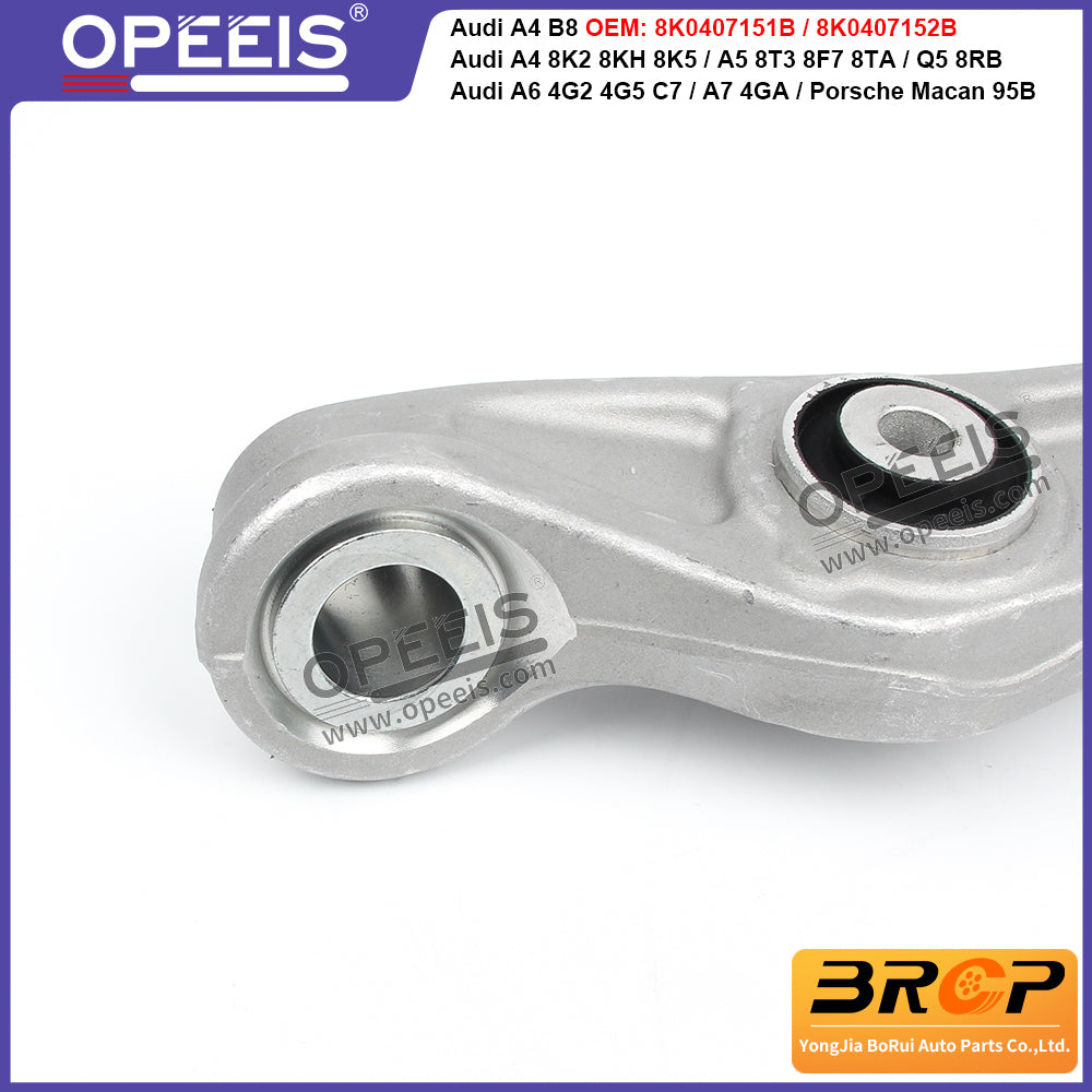 For Audi A4 B8 8K2 8K5 8KH A5 8T3 8F7 8TA A6 4G2 4G5 C7 A7 4GA Q5 8RB Porsche Macan 95B Front Lower Suspension Straight Control Arm
