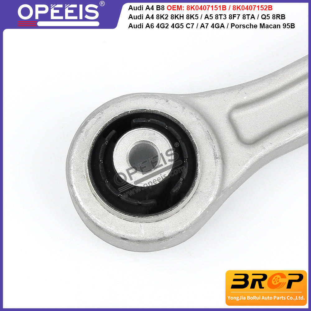 For Audi A4 B8 8K2 8K5 8KH A5 8T3 8F7 8TA A6 4G2 4G5 C7 A7 4GA Q5 8RB Porsche Macan 95B Front Lower Suspension Straight Control Arm