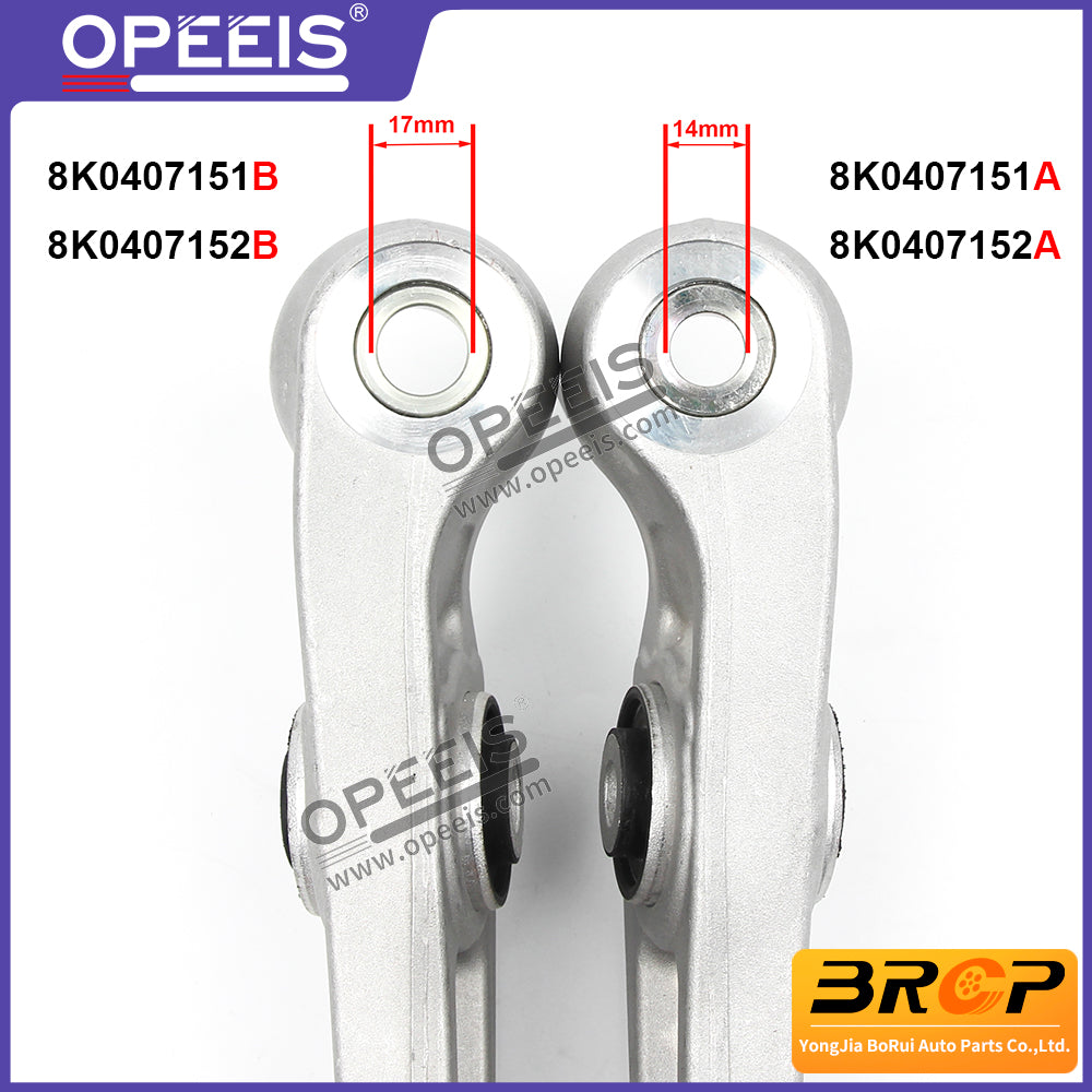 For Audi A4 B8 8K2 8K5 8KH A5 8T3 8F7 8TA A6 4G2 4G5 C7 A7 4GA Q5 8RB Porsche Macan 95B Front Lower Suspension Straight Control Arm